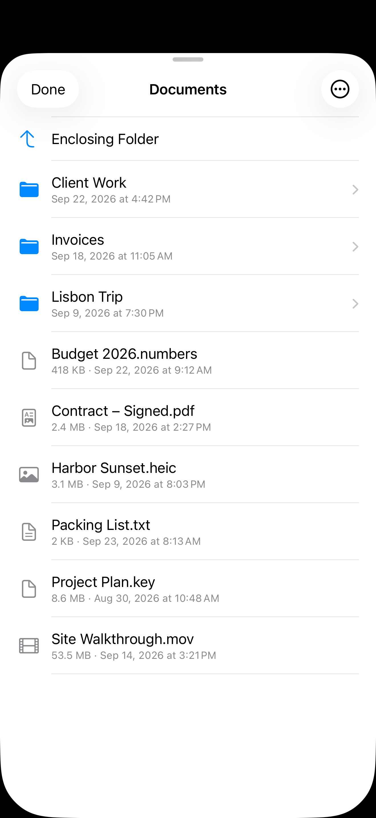 Files on your Mac